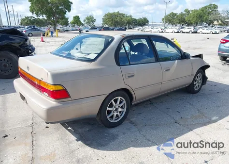 1993 Toyota Corolla Le из США, поврежденный, VIN 1NXAE00E0PZ082330